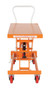 Vestil Steel Auto Hite Cart - 40 In. x 19-3/4 In. x 30-1/2 In. 400 lb - Orange