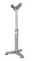 Vestil Steel V Roller Stand - 33 In. to 43 In. Raised Height 1,760 lb - Gray