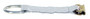 Vestil Cargo Strapping with E-Clip - 6 In. Working Length 800 lb Working Load - Gray