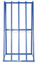 Vestil Steel Storage Rack - 36 In. x 92 In. 1,500 lb - Blue