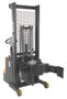Vestil Steel Vertical Roll Gripper/Rotator - 72 In. Raised Height 800 lb - Black/Yellow