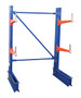 Vestil Steel Standard Duty Cantilever Single Sided Upright - 6 Ft x 24 In. Arm Blue Set