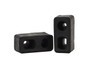 Vestil Rubber Trailer Crane Bumper - 6 In. x 3 In. x 3-3/16 In. 2 Pack - Black