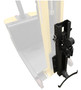 Vestil Steel Counter Balanced Power Lift Single Drum Gripper Attachment - 550 lb - Black