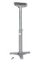 Vestil Steel Horizontal Roller Stand - 27 In. to 42 In. Raised Height 1,760 lb - Gray
