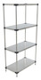 Vestil Stainless Steel Shelving - 36 In. x 18 In. 600 lb Brushed - Silver