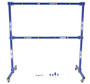 Vestil Steel Gantry Sling Rack Mobile or Stationary with Kit - 39 In. x 77-1/16 In. x 78-7/16 In. 2,000 lb - Blue