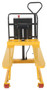 Vestil Steel Tote-A-Load DC Powered Fork Size - 27 In. x 43 In. 2,200 lb - Yellow