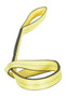Vestil Polyester Lifting Web Sling - 2 In. x 4 Ft. - Yellow