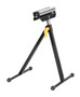Vestil Steel Roller Stand Four-Way - 8 Ball Roller 28 In. to 44 In. Raised Height 125 lb Load - Black