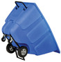 Vestil Plastic Light Duty Tilt Truck - 1/2 Cubic Yard 450 lb - Blue