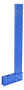 Vestil Steel Standard Duty Cantilever Single Sided Upright - 8 Ft x 12 In. Arm - Blue