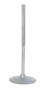 Vestil Steel Sign Stand - 17.38 x 17.38 x 48 - Silver