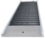Vestil Aluminum/Steel Yard Ramp Grating - 74 In. x 30 Ft. 30,000 lb - Silver