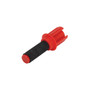 Vestil Plastic Handheld Stretch Wrap Dispenser - 5 In. x 2 In. Projection - Red/Black