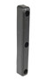 Vestil Rubber Trailer Crane Bumper - 16 In. x 2 In. x 2 In. - Black