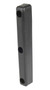 Vestil Rubber Trailer Crane Bumper - 16 In. x 2 In. x 2 In. - Black