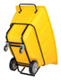 Vestil Plastic Heavy Duty Tilt Truck - 1 Cubic Yard 2100 lb - Yellow
