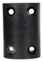 Vestil Rubber Trailer Crane Bumper - 7-5/8 In. x 5-5/8 In. x 3-1/2 In. - Black
