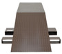 Vestil Steel Wheel Riser - 96 In. x 24 In. x 12-1/4 In. 40,000 lb - Brown