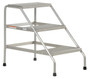 Vestil Aluminum - 3 Step Stand 500 lb - Silver