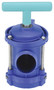 Vestil Fiberglass Reinforced Polypropylene Horizontal Drum Tap with - 2 In. Bung Size - Blue