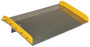 Vestil Aluminum Dock Board Steel Curb - 60 In. x 36 In. 20,000 lb - Silver