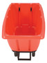 Vestil Plastic Medium Duty Tilt Truck - 1/2 Cubic Yard 850 lb - Red