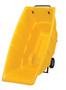 Vestil Plastic Light Duty Tilt Truck - 1 Cubic Yard 850 lb - Yellow