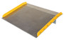 Vestil Aluminum Dock Board Steel Curb - 60 In. x 48 In. 10,000 lb - Silver