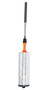 Vestil Plastic/Steel Ergonomic Telescopic Handle Stretch Wrapper - Black/Orange