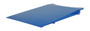 Vestil Steel Approach Ramp - 48 In. x 60 In. 4,000 lb Blue For Use With Models SWA-70 + SWA-70-Scale