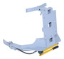 Vestil Steel Counter Balanced Power Lift Hydraulic Drum Gripper Attachment - 600 lb - Gray