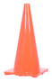 Vestil 100% PVC Standard Duty Traffic Cone - 27-1/2 In. Height - Orange