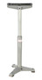 Vestil Steel Horizontal Roller Stand - 33 In. to 43 In. Raised Height 1,760 lb - Gray
