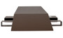 Vestil Steel Wheel Riser - 84 In. x 24 In. x 6-1/4 In. 40,000 lb - Brown
