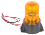Vestil Acrylic Warning Strobe Light - 3 In. x 4 In. x 5 In. Projection Amber