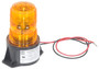 Vestil Acrylic Warning Strobe Light - 3 In. x 4 In. x 5 In. Projection Amber