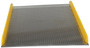 Vestil Aluminum Dock Board Steel Curb - 60 In. x 72 In. 10,000 lb - Silver