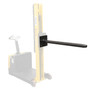 Vestil Steel Counter Balanced Power Lift Paper/Carpet Roll Lifter - 3 In. Diameter Attachment 200 lb - Black