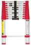 Vestil Aluminum Telescopic Ladder - 10 Ft. 250 lb - Silver