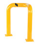 Vestil Steel Triple Elbow Guard - 28-1/8 In. x 28-1/8 In. x 36-9/16 In. - Yellow