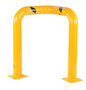 Vestil Steel Triple Elbow Guard - 28-1/8 In. x 28-1/8 In. x 36-9/16 In. - Yellow