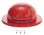Vestil Steel Waste Disposal Top for - 55 Gallon Drums - Red