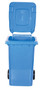 Vestil High Density Polyethylene - 95 Gallon Trash Can - Blue