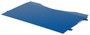 Vestil Steel Approach Ramp - 48 In. x 48 In. 4,000 lb Blue For Use With Model SWA-50