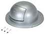Vestil Steel Waste Disposal Top for - 55 Gallon Drums Zinc Plated - Gray