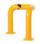 Vestil Steel Triple Elbow Guard - 34-1/8 In. x 34-1/8 In. x 36-9/16 In. - Yellow