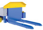 Vestil Factory Installed Steel Fabricated Chute With Folding Handle To Fit Tilt Master Units