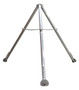 Vestil Aluminum Fixed Tripod Stand - 114-1/8 In. x 114-1/8 In. x 112 In. 1,000 lb - Silver